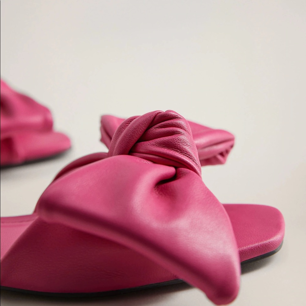 Pink flat sliders - Picture 5 of 5